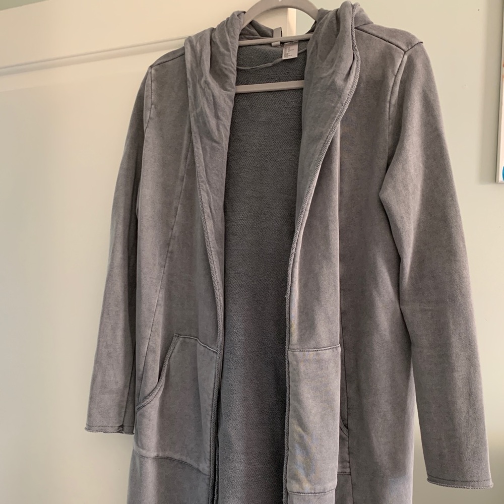 H&M hooded cardigan